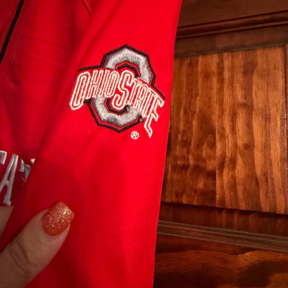 Ohio State Buckeyes Red Pullover - image 4